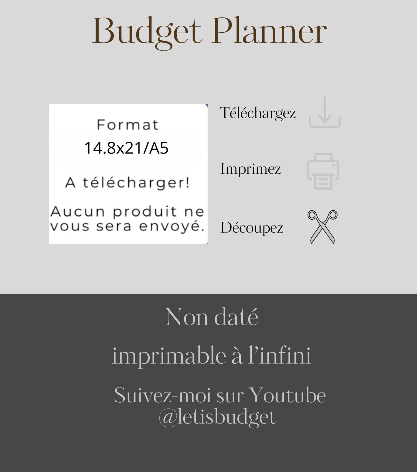 Budget Planner Chatons – PDF Imprimable A5 – 30 Pages, Suivi Annuel & Mensuel, Non Daté