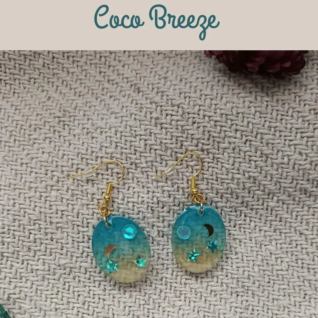 Boucles d'oreilles – Été Pep’s – Bijoux colorés été – Sunset, Tropical, Fruity