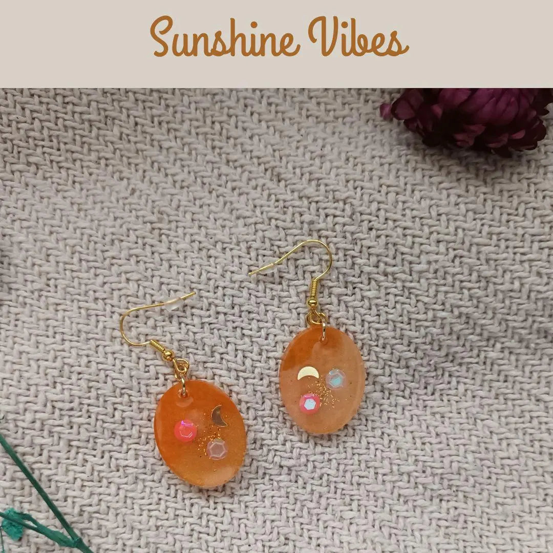 Boucles d'oreilles – Été Pep’s – Bijoux colorés été – Sunset, Tropical, Fruity