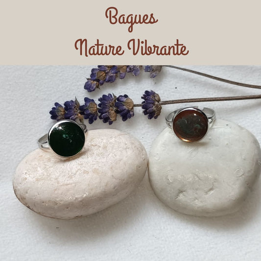 Bagues Nature Vibrante – Bijoux artisanaux inspirés par la forêt et la nature vivante