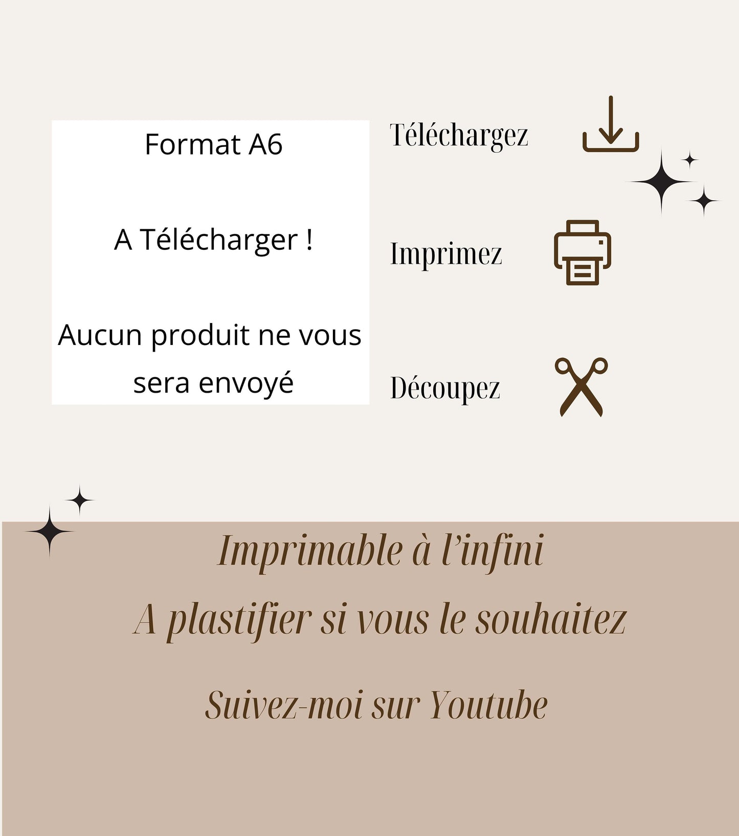 Lot de 5 Fiches de Défi Budget - Thème des Loups- Format A6 à imprimer